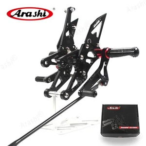 Reposapiés ajustables reposapiés estriberas para Yamaha YZF R1 2007 2008 YZF-R1 1000 - Imagen 1 de 9