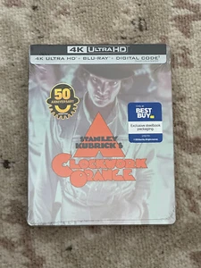 A Clockwork Orange - 4K Steelbook (New Sealed SOLD OUT! Kubrick OOP HTF) - Picture 1 of 10