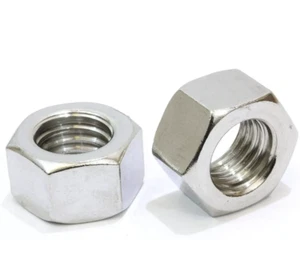 TUERCAS DE ACERO HEXAGON UNF CHAPADAS EN ZINC (BZP) 3/16,3/8,7/16,1/2,5/8,3/4 GRADO 1 UNF - Imagen 1 de 2