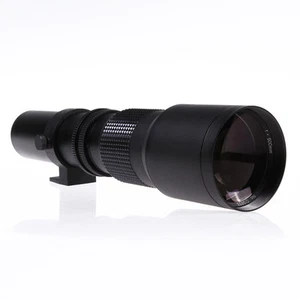 500mm f/8-32 Zoom Telephoto Lens For Canon 5D Mark III II 70D 60D 7D 700D 600D - Picture 1 of 10