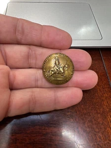 Rare 1848 General Taylor Mounted on His Horse Coat Button PC 227 in Albert's - Picture 1 of 9