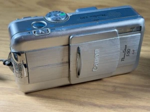 Canon Digital Camera Powershot S50 Silver GWO Compact Photography - Picture 1 of 12