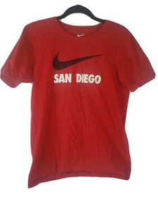 Mens Size Small Red Nike San Diego Swoosh Tshirt - Picture 1 of 3