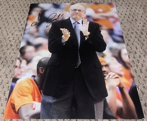 JIM BOEHEIM SIGNED 11X14 PHOTO AUTOGRAPH SYRACUSE ORANGE BASKETBALL COACH - Picture 1 of 1