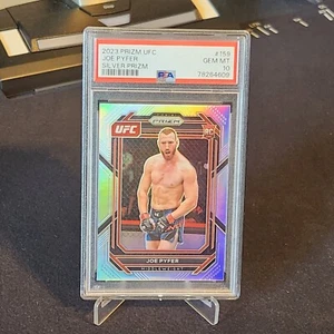 2023 Panini Prizm UFC Joe Pyfer Silver Rookie Prizm PSA 10 GEM MINT RC POP 8 - Picture 1 of 2