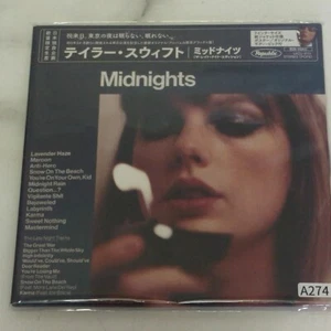 Taylor Swift Midnights Japan's unique project (Paper jacket)(Limited Edition) - Picture 1 of 2