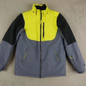 Mountain Warehouse Extreme Jacket Youth 13 Gray Kids Boys Snow Coat Colorblock - Picture 1 of 17
