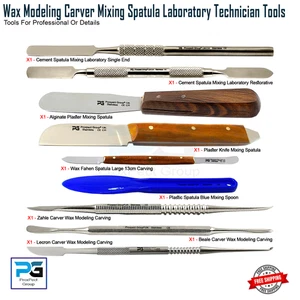 Dental Wax Modelling Carving Tool Instruments Laboratory Technician Kit Dentist - Picture 1 of 38