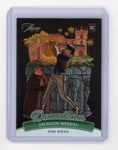 2024 Panini Three and Two Jackson Merrill Downtown #6 RC - Picture 1 of 2