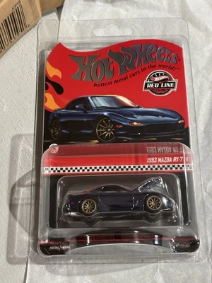 Mazda RX-7 R1 1993 exclusivo de Hot Wheels RLC azul Foto 1 de 4