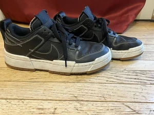 Nike Dunk Low Disrupt goma negra para mujer talla 9,5. Zapatillas para caminar CK6654 002 - Imagen 1 de 8