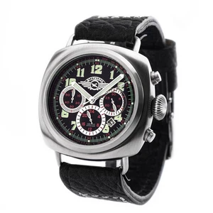Chronograph STURMOVIK Poljot 31681 24h GRÜN mechanische Fliegeruhr - Bild 1 von 18