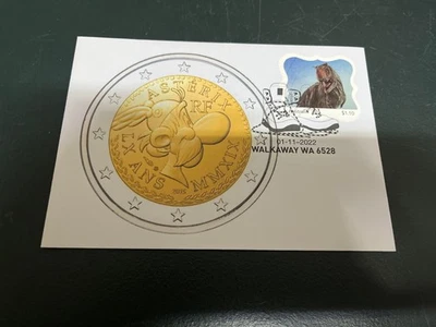 (1381)  6-8-2025 - Asterix & Obelix / & Dinosaur stamp - Image 1 of 3