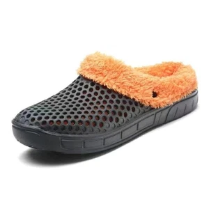 Zuecos de jardín para hombre y mujer Zapatillas de casa Invierno Forradas Zapatos de jardín Casual DE ** - Imagen 1 de 19