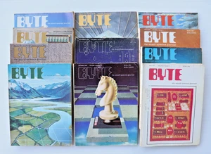 1970s' Vintage LOT of 11 BYTE Computer MAGAZINES 1977 1978 1979 Volumes 2,3 & 4 - Picture 1 of 8