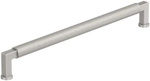 Amerock BP37628 Balata 10-1/16" Center to Center Knurled Handle - Nickel - Picture 1 of 12