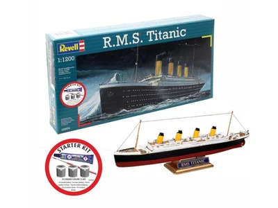 Revell 75804 Starter Kit R.M.S. Titanic 1:1200 mit Basiszubehör - Bild 1 von 4