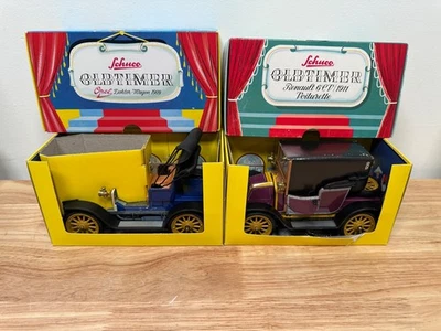 Par de juguetes de colección Schuco "Old Timer" cuerda 1228/1230 - Nuevo en caja - ¡Envío gratuito! Foto 1 de 4