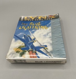 Blue Lightning Atari Lynx Complete Sealed NOS