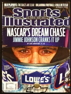 Jimmie Johnson Signed Sports Illustrated October 2011 Magazine JSA Authenticated - Picture 1 of 2