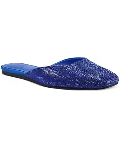 Mulas planas INC para mujer Joslyn punta cuadrada azul talla 6,5M (sin caja) B4HP - Imagen 1 de 5
