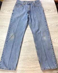 Vintage 1980's Levis 505 Jeans Men's 30x30 Faded Knees Made in USA - Picture 1 of 10