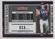 2019 Elite Extra Edition USA Collegiate National Team Tickets Doug Nikhazy