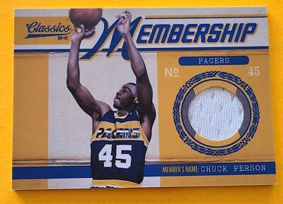 2010-11 Panini Classics No10 материалы для членства в Chuck Person No/499 - Изображение 1 из 2