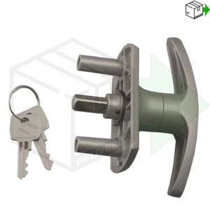 Henderson Merlin Doric T Bar Serratura Maniglia, Cavo di Bloccaggio PORTA GARAGE RICAMBI - Foto 1 di 1