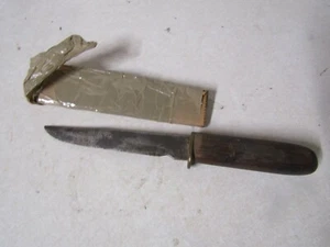 MESSER HANDGEFERTIGT CA. 10 ZOLL LANG FESTE KLINGE  - Bild 1 von 2