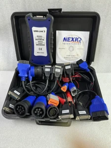 Hot for NEXIQ 3 USB Link Truck Diagnostic Tool USB link 3 Bluetooth Diesel Truck - Picture 1 of 7