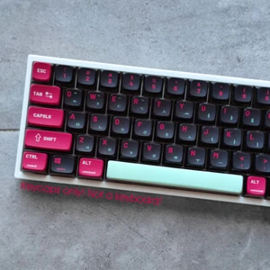 Miami Neon Lights PBT Keycaps Set Translucent For Cherry MX Mechanical Keyboards - Picture 1 of 12