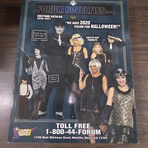 2020 2021 Forum Novelties Costume Collection Catalog history mascot clown hippie - Picture 1 of 24