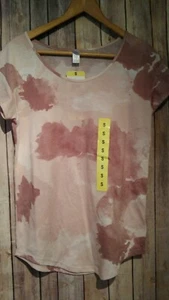 NUEVO CON ETIQUETAS ALTERNATIVO Mujer Talla Pequeña Rosa Camiseta Camiseta Camiseta - Imagen 1 de 7