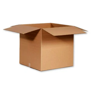 18 x 18 x 12" Multi-Depth Corrugated Boxes, Brown 20/Bundle ECT-32 - Picture 1 of 6