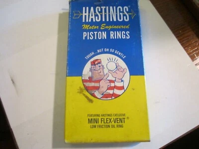 ANILLOS DE PISTÓN HASTINGS, P/N 5690, FORD RANGER 1983-85 4 CILINDROS, NOS, MINI FLEX-VENT Foto 1 de 3