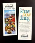 1990s Miss Marquette Riverboat Casino Iowa Vintage Travel Brochure Survey Boat