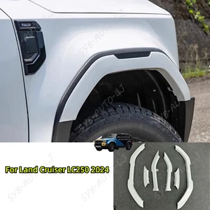 White Wheel Fender Trim Kit Widening Fender 6X For Land Cruiser LC250 2024 2025 - Imagen 1 de 6