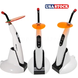 Lámpara de luz de curado LED B inalámbrica dental 1400mw 5W herramienta resina cura O - Imagen 1 de 23