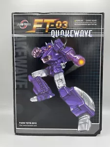 Fans Toys FT-03 Quakewave 2012 Shockwave capolavoro nuovo - Foto 1 di 7