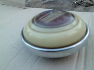 fiat 1400,fiat 1100 ecc,pomello clacson fuoriserie,volante - Foto 1 di 3