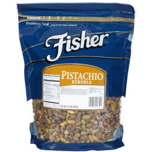 Fisher Natural Pistachio Kernel, 2 Pound, 3 per case - Picture 1 of 4