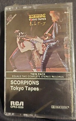 Scorpions Tokyo Tapes Sealed Cassette - Image 1 of 2