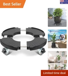 Plant Stand with Wheels Heavy Duty, Adjustable 15-21" Plant Caddy with Caster... - Picture 1 of 11