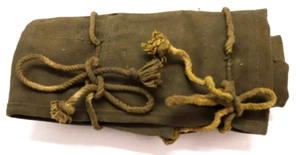 US OD cotton canvas tool kit with 10 pockets and ties E9774 - Picture 1 of 4