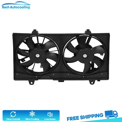 621770 Radiator Cooling Fan Assembly For 2007 2008 09-2012 Nissan Sentra 2.0L l4 - Image 1 of 4
