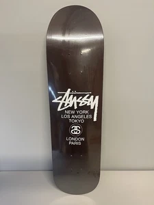 STUSSY Skate Deck Skateboard (NEW SEALED IN PLASTIC) - Picture 1 of 4