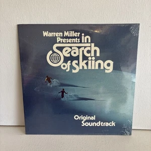 Vintage versiegelt Warren Miller-Auf der Suche nach Skifahren OST 1977 LP Jazz KPM Bibliothek - Bild 1 von 4