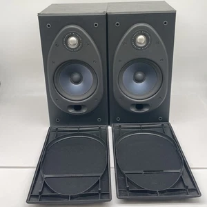 Polk Audio RT35i Stromanschluss Regallautsprecher schwarz Holz * PAAR GETESTET FUNKTIONIERT - Bild 1 von 14