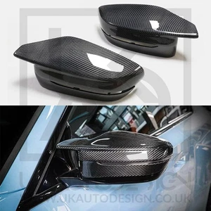 BMW M240i/M2/M3/M4 Coprispecchietti in Fibra di Carbonio Stile MP (G42/G87/G80/G81/G82/G83) - Foto 1 di 7
